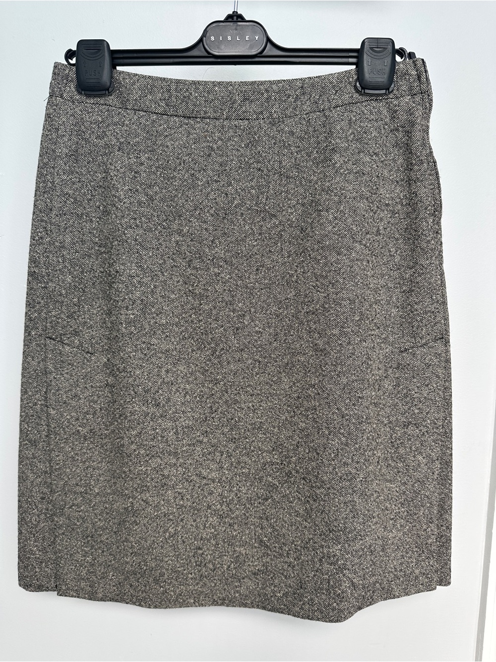 Sisley Made in Italy Wool & Silk Blend Lined Skirt – IT 40 ( 4-6US)